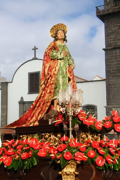04-ssanta20120029.jpg - Imagen de San Juan Evangelista, obra de José Luján Pérez realizada en 1787 .