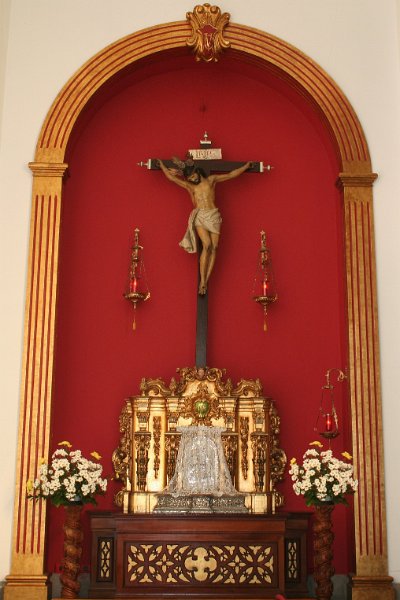 09-IMG_1265.jpg - Imagen del Santo Cristo de la Vera Cruz, obra de José Luján Pérez realizada en 1813. Patrono de la ciudad de Las Palmas de Gran Canaria y de la Policía Local.