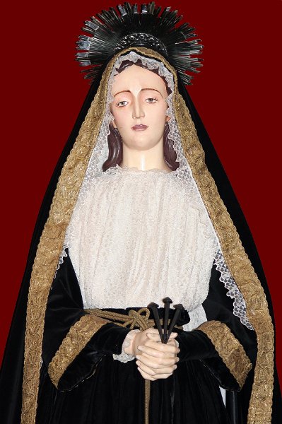 20-IMG_1112-2.jpg - Imagen de la Virgen de los Dolores, (conocida como la Genovesa) de autor anónimo realizada en el primer tercio del Siglo XVIII.