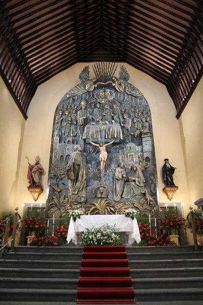 IMG_3190.JPG - Altar Mayor preparado para la Vigilia Pascual
